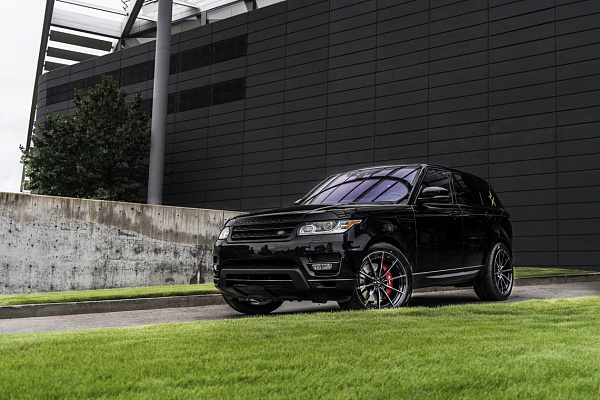 Фото дисков Savini SV-F1 Алмазная проточка на Land Rover Range Rover Sport II