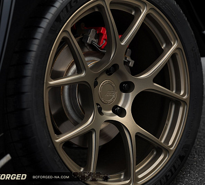 Фото дисков BC Forged RZ05 на Honda Civic Type R FL5