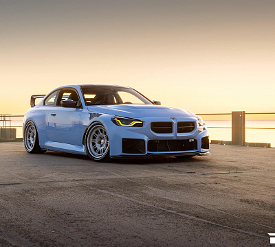 Фото дисков HRE 528 на BMW 2/M2 (G42/G87)