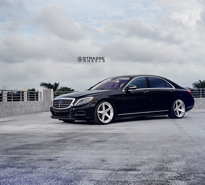 Фото дисков Strasse Wheels S5 Deep Concave на Mercedes-Benz S-Class (W222, C217)