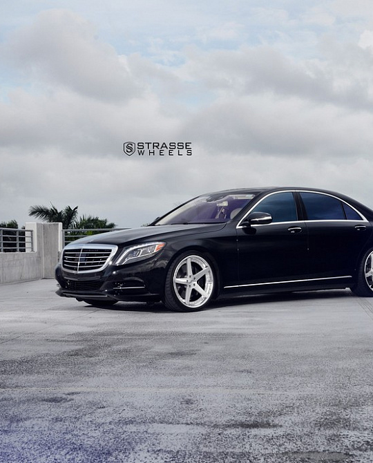 Фото дисков S5 Deep Concave Глянцевый лак на Mercedes-Benz S-Class (W222, C217)