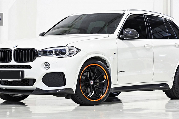 Фото дисков HRE S201 Черный сатин на BMW X5/X5 M (F15/F85)