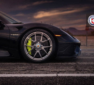 Фото дисков HRE P101 на Porsche 918 Spyder