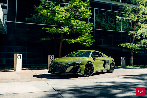 Фото дисков Vossen HF-5 Черный глянец на Audi R8 (4S)