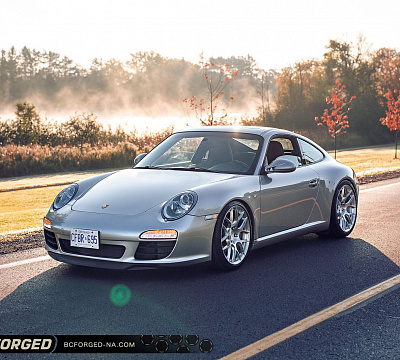 Фото дисков BC Forged KL12 на Porsche 911 VI