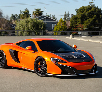 Фото дисков Vossen EVO-3 на McLaren 650S