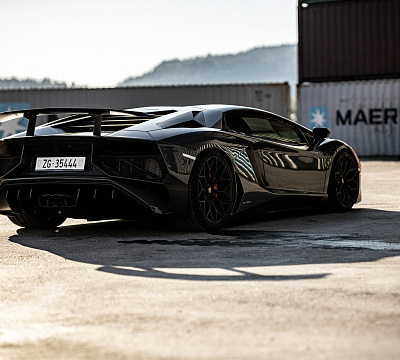 Фото дисков Vossen S17-01 на Lamborghini Aventador