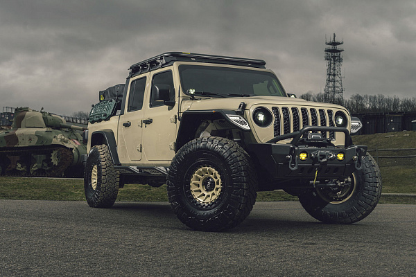 Фото дисков Black Rhino BARRAGE  на Jeep Gladiator II (JT)