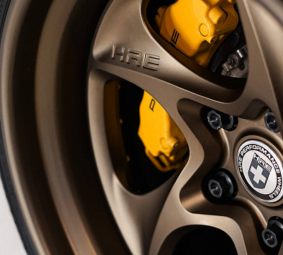 Фото дисков HRE 522 на Porsche 911 IV