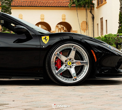Фото дисков Anrky RS5.3 на Ferrari F8