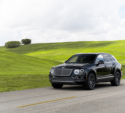 Фото дисков Vossen HF-2 на Bentley Bentayga