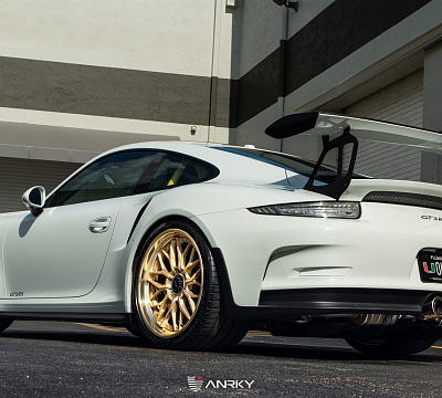 Фото дисков Anrky RS1 на Porsche 911 VII