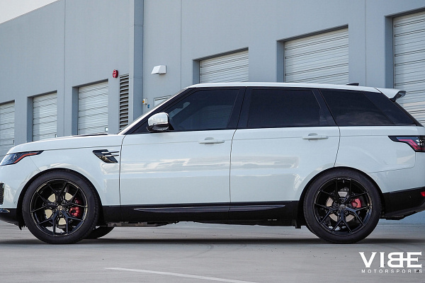 Фото дисков Vossen HF-5 Черный глянец на Land Rover Range Rover Sport II