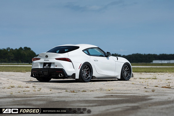 Фото дисков BC Forged LE10 // MLE10 Матовый графит на Toyota Supra A90