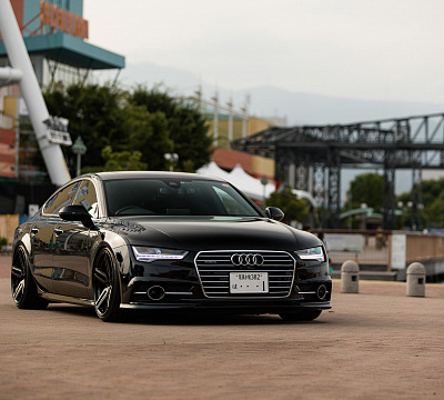 Фото дисков Vossen HF-1 на Audi A/RS 7 (4G)