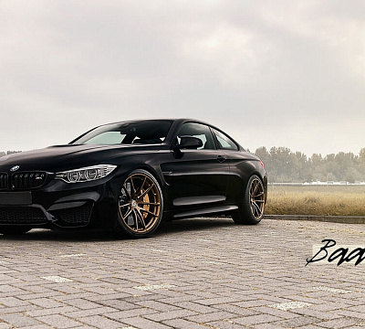 Фото дисков HRE P104 на BMW 4/M4 (F32/F82)