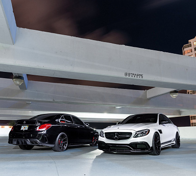 Фото дисков Strasse Wheels SM5R Deep Concave Monoblock на Mercedes-Benz C-Class (W205)