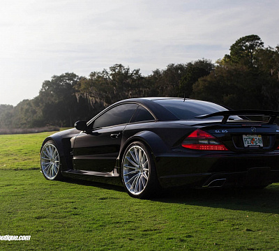 Фото дисков HRE P103 на Mercedes-Benz SL (R230)