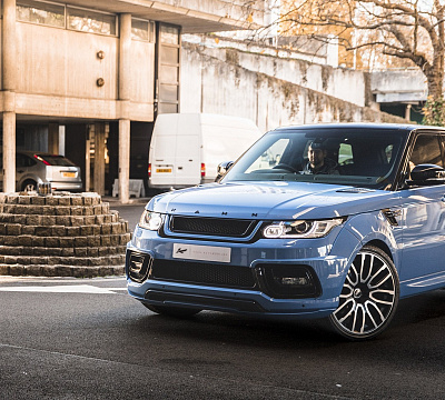Фото дисков Kahn Pace Car на Range Rover Sport II
