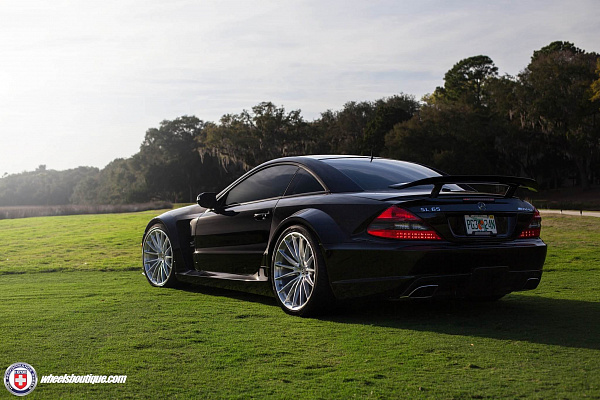Фото дисков HRE P103 Глянцевый лак на Mercedes-Benz SL (R230)