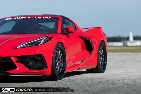 Фото дисков BC Forged LE10 // MLE10 Матовый графит на Chevrolet Corvette C8