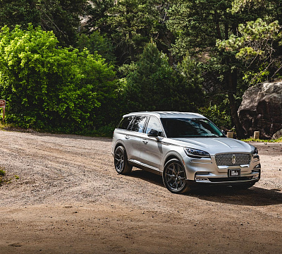 Фото дисков Vossen HF-5 на Lincoln Aviator II