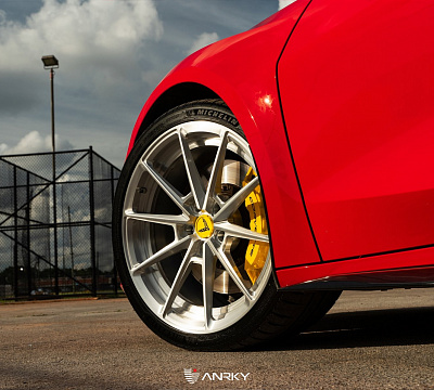 Фото дисков Anrky AN28 на Chevrolet Corvette C8