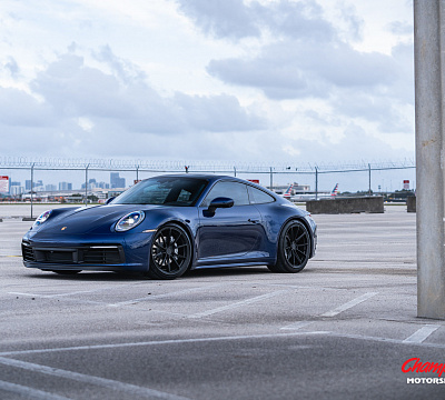 Фото дисков Vossen RS92 на Porsche 911 VIII