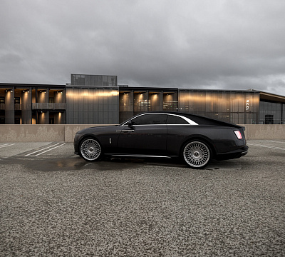 Фото дисков Vossen S21-11T на Rolls-Royce Spectre