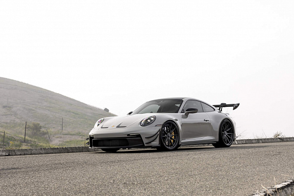 Фото дисков HRE S104SC Черный сатин на Porsche 911 VIII