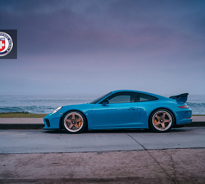 Фото дисков HRE C105 на Porsche 911 VII