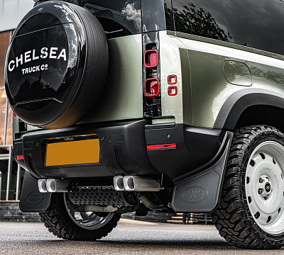 Фото дисков Kahn British Heritage RS на Land Rover Defender II
