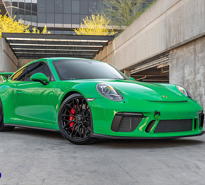 Фото дисков HRE P200 на Porsche 911 VII