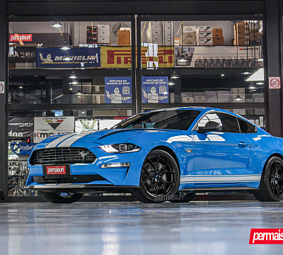 Фото дисков Vossen HF-5 на Ford Mustang VI