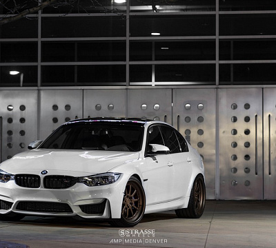 Фото дисков Strasse Wheels R10 Competition на BMW 3/M3 (F3x/F80)