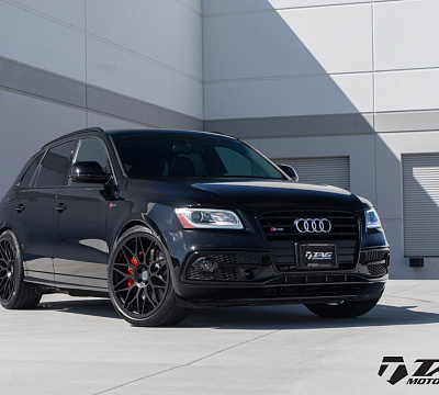 Фото дисков HRE 300M на Audi Q5 (8R)
