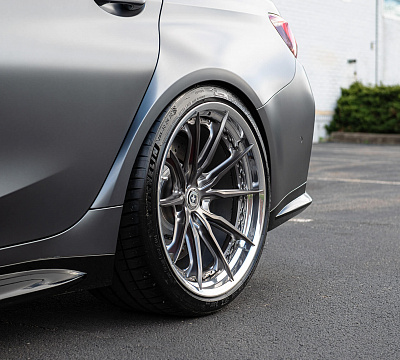Фото дисков HRE S104SC на BMW 3/M3 (G2x/G80)