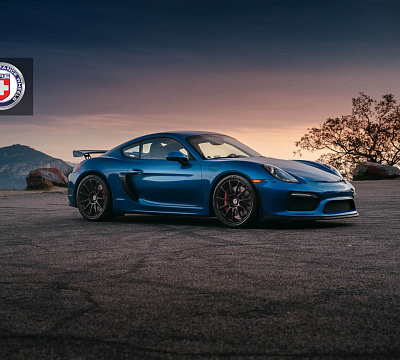 Фото дисков HRE RC103 на Porsche Cayman II