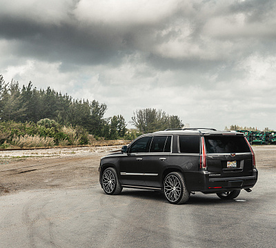 Фото дисков Vossen HF6-3 на Cadillac Escalade IV