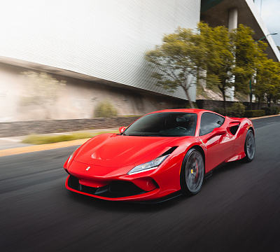 Фото дисков Vossen S17-01 на Ferrari F8