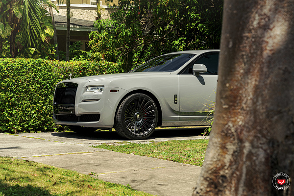 Фото дисков Vossen S17-14 Черный сатин на Rolls-Royce Ghost I