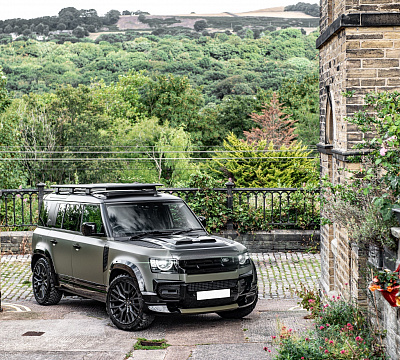 Фото дисков Kahn RS 3.0 на Land Rover Defender II