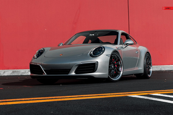 Фото дисков Anrky RS3 Черный глянец на Porsche 911 VII