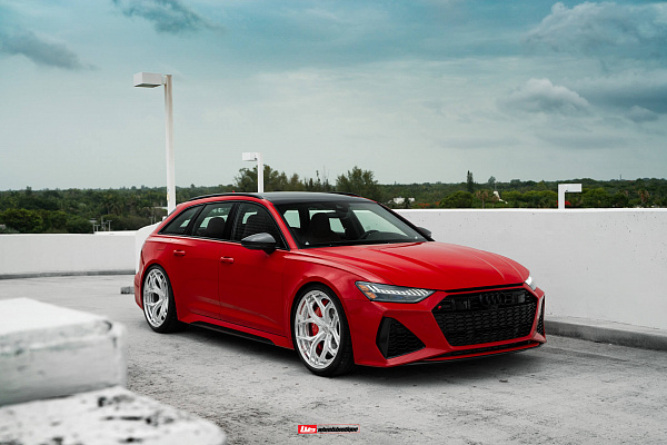 Фото дисков HRE S111SC Глянцевый лак на Audi A/RS 6 (C8)