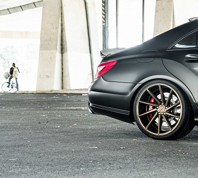 Фото дисков Vossen CVT на Mercedes-Benz CLS (C218)