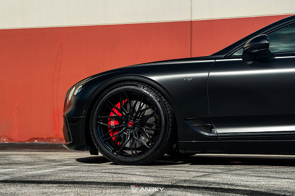 Фото дисков Anrky S1-X1 Черный глянец на Bentley Continental GT III