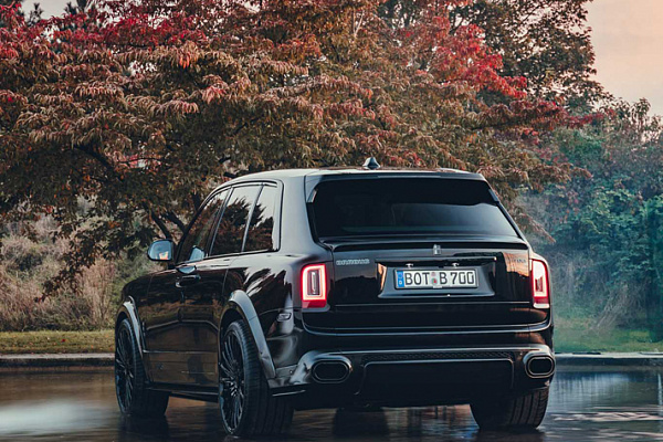 Фото дисков BRABUS Monoblock ZV (Platinum Edition) Черный глянец на Rolls-Royce Cullinan