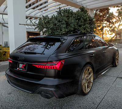 Фото дисков HRE FF10 на Audi A/RS 6 (C8)