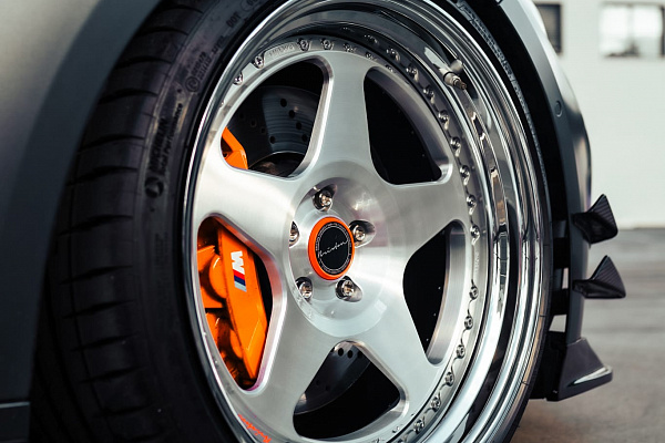 Фото дисков Brixton Forged TR04 Сатиновый лак на BMW 3/M3 (G2x/G80)