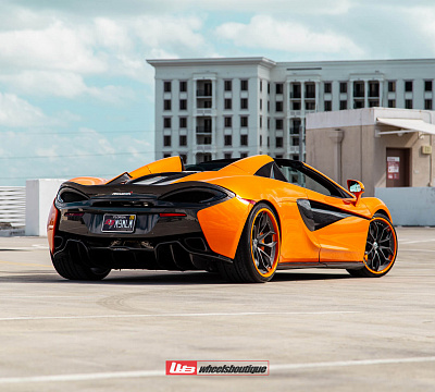 Фото дисков HRE S201 на McLaren 570S